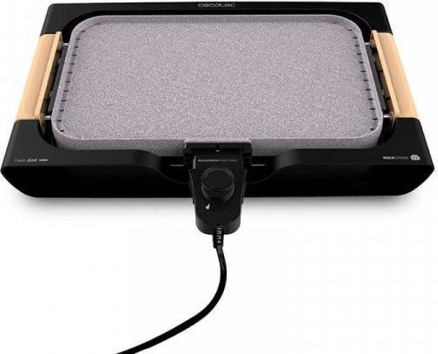 CECOTEC Plancha de Asar CECOTEC Rock&Water; 3000 Twin (2200 W)