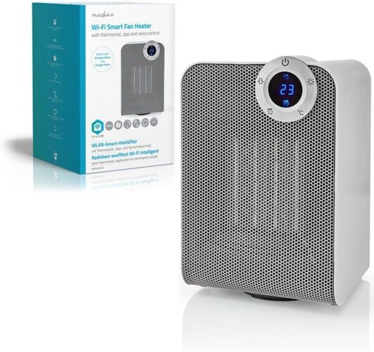 NEDIS Calefactor NEDIS WIFIFNH20CWT (1800 W) NEDIS Calefactor NEDIS WIFIFNH20CWT (1800 W)