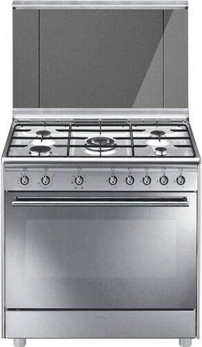 SMEG Cocina SMEG SX91SV9 (115 L - Gas Natural - Inox)