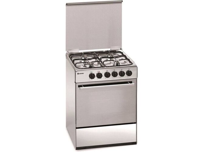 MEIRELES Cocina MEIRELES E 602 X (55 L - Eléctrico y Gas Butano-propano - Inox)