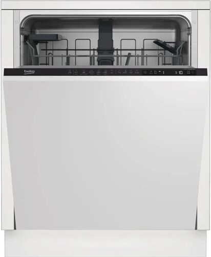 Beko Lavavajillas Integrable BEKO DIN26410 (14 Cubiertos - 59.8 cm - Panel Negro)