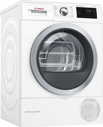 Bosch Secadora BOSCH WTW87640ES (8 kg - Bomba de Calor - Blanco)