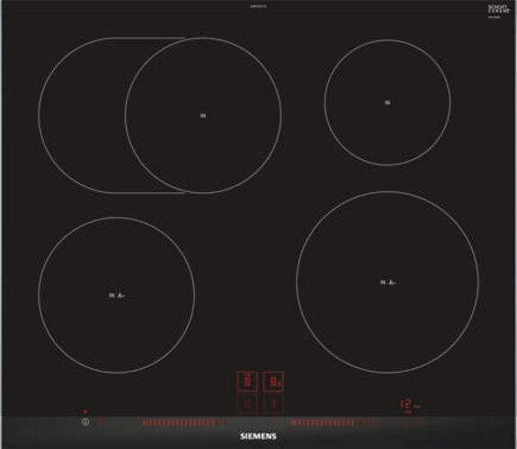 Siemens Placa de Inducción SIEMENS EH675LFC1E (Eléctrica - 60.2 cm - Negro)