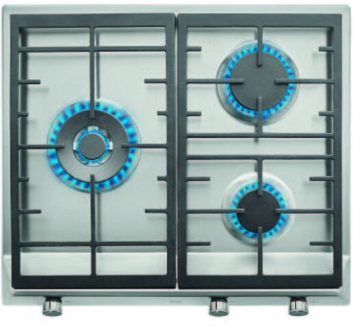 TEKA Placa de Gas TEKA EX/60.1 3G AI AL DR CI (Gas Butano-propano - 50 cm - Inox) TEKA Placa de Gas TEKA EX/60.1 3G AI AL DR CI (Gas Butano-propano - 50 cm - Inox)