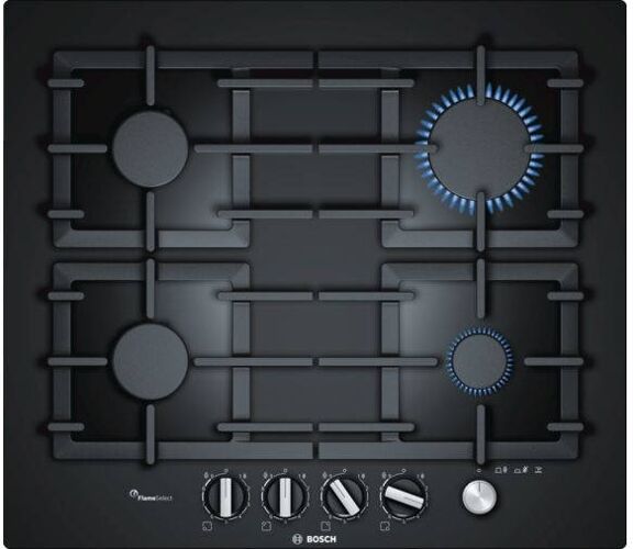 Bosch Placa de Gas BOSCH Hobs (Gas Butano-propano - 59 cm - Negro) Bosch Placa de Gas BOSCH Hobs (Gas Butano-propano - 59 cm - Negro)