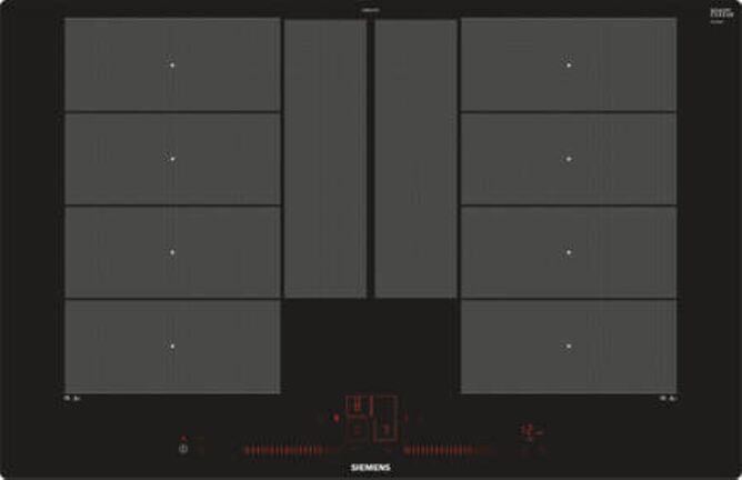 Siemens Placa de Inducción SIEMENS EX801LYC1E (Eléctrica - 79.2 cm - Negro) Siemens Placa de Inducción SIEMENS EX801LYC1E (Eléctrica - 79.2 cm - Negro)