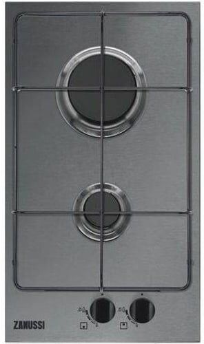 Zanussi Placa de Gas ZANUSSI ZGG35214XA (Gas Butano-propano - 29 cm - Inox) Zanussi Placa de Gas ZANUSSI ZGG35214XA (Gas Butano-propano - 29 cm - Inox)