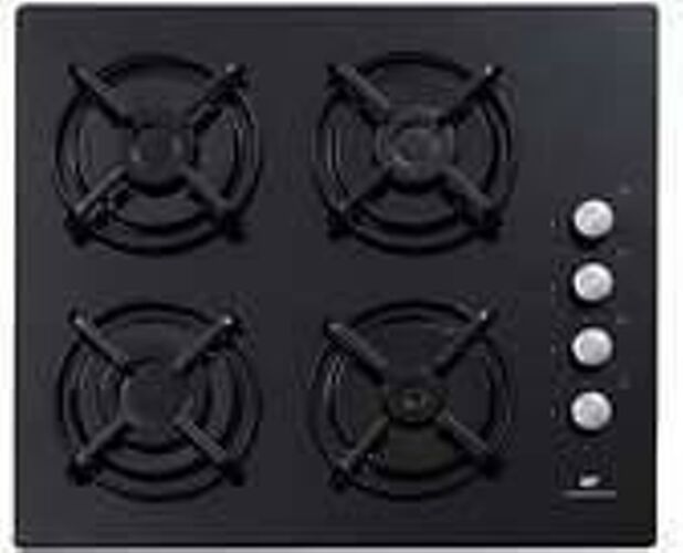 CONTINENTAL EDISON Placa de Gas CONTINENTAL EDISON CECTG4VB (Gas Natural - 58 cm - Negro) CONTINENTAL EDISON Placa de Gas CONTINENTAL EDISON CECTG4VB (Gas Natural - 58 cm - Negro)