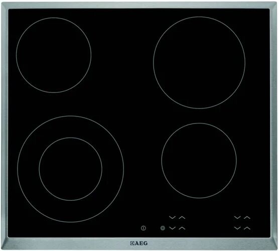 AEG Placa de Vitrocerámica AEG HK624010XB (Eléctrica - 57.6 cm - Negro) AEG Placa de Vitrocerámica AEG HK624010XB (Eléctrica - 57.6 cm - Negro)