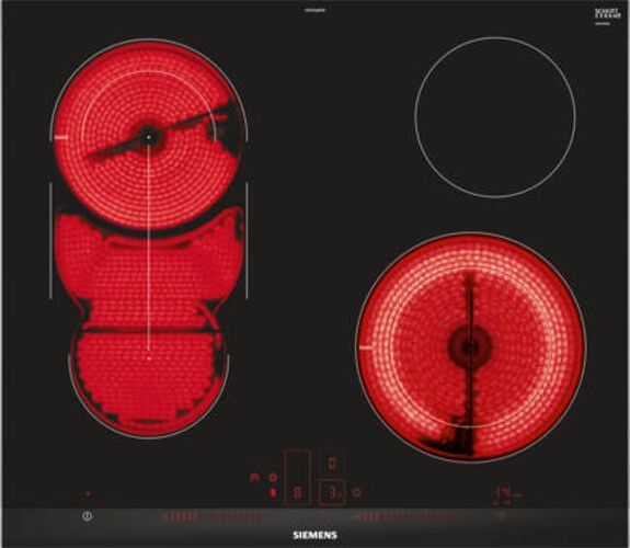 Siemens Placa de Vitrocerámica SIEMENS ET675LMP1D (Eléctrica - 60.2 cm - Negro) Siemens Placa de Vitrocerámica SIEMENS ET675LMP1D (Eléctrica - 60.2 cm - Negro)