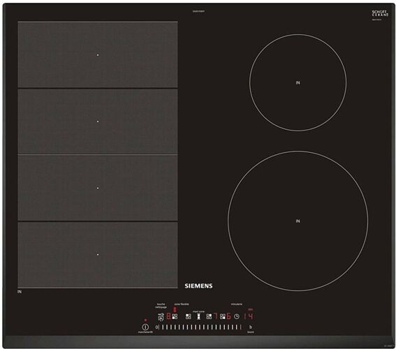 Siemens Placa de Inducción SIEMENS EX651FEB1F (Eléctrica - 59.2 cm - Negro) Siemens Placa de Inducción SIEMENS EX651FEB1F (Eléctrica - 59.2 cm - Negro)