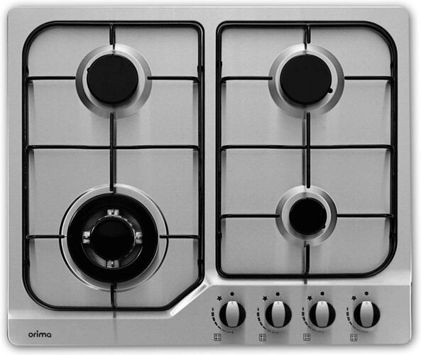 ORIMA Placa de Gas ORIMA ORQ-42-IT-GN (Gas Butano-propano - 59 cm - Inox) ORIMA Placa de Gas ORIMA ORQ-42-IT-GN (Gas Butano-propano - 59 cm - Inox)