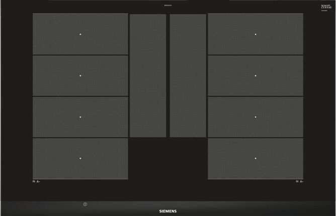 Siemens Placa de Inducción SIEMENS EX875LYC1E (Eléctrica - 81.2 cm - Negro) Siemens Placa de Inducción SIEMENS EX875LYC1E (Eléctrica - 81.2 cm - Negro)