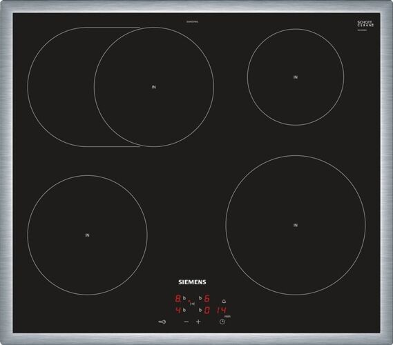 Siemens Placa de Inducción SIEMENS EI645CFB1E (Eléctrica - 58.3 cm - Negro) Siemens Placa de Inducción SIEMENS EI645CFB1E (Eléctrica - 58.3 cm - Negro)
