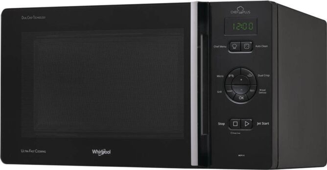 Whirlpool Microondas WHIRLPOOL MCP 345 BL (25 L - Con Grill - Negro) Whirlpool Microondas WHIRLPOOL MCP 345 BL (25 L - Con Grill - Negro)