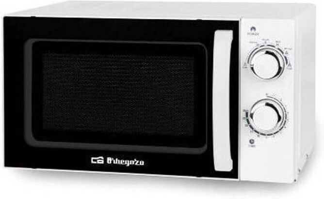 ORBEGOZO Microondas ORBEGOZO MIG 2030 (20 L - Con Grill - Blanco) ORBEGOZO Microondas ORBEGOZO MIG 2030 (20 L - Con Grill - Blanco)