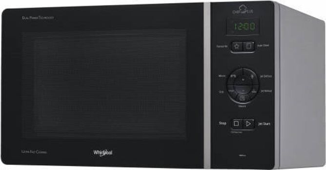 Whirlpool Microondas WHIRLPOOL MCP 344 SL (25 L - Com Grill - Inox) Whirlpool Microondas WHIRLPOOL MCP 344 SL (25 L - Com Grill - Inox)