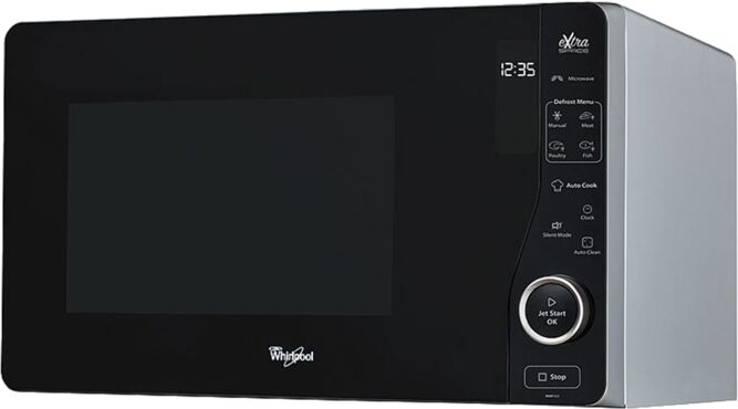 Whirlpool Microondas WHIRLPOOL MWF 421 SL (25 L - Con grill - Negro) Whirlpool Microondas WHIRLPOOL MWF 421 SL (25 L - Con grill - Negro)