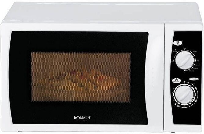 BOMANN Microondas BOMANN MWG 2237 CB (20 L - Con Grill - Blanco) BOMANN Microondas BOMANN MWG 2237 CB (20 L - Con Grill - Blanco)