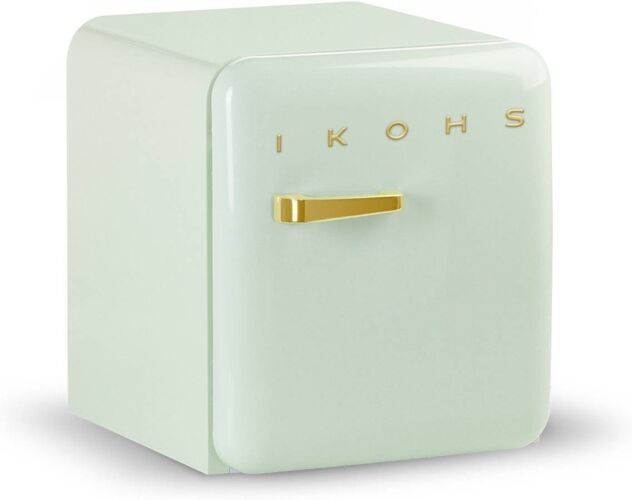IKOHS Frigorífico Minibar IKOHS Retro Fridge 50 Gold (Estático - 50 cm - 48 L - Verde) IKOHS Frigorífico Minibar IKOHS Retro Fridge 50 Gold (Estático - 50 cm - 48 L - Verde)