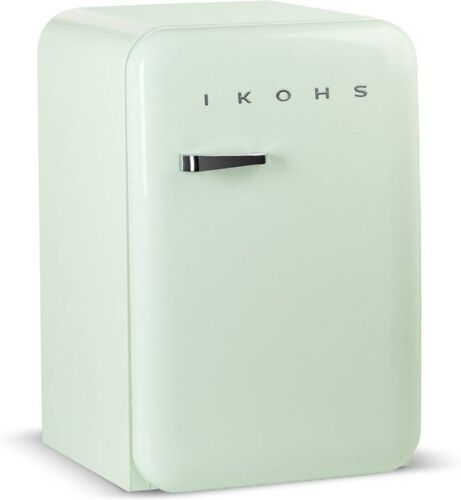 IKOHS Frigorífico Minibar IKOHS Retro Fridge 83.5 Verde Menta (Estático - 83.5 cm - 107 L - Verde) IKOHS Frigorífico Minibar IKOHS Retro Fridge 83.5 Verde Menta (Estático - 83.5 cm - 107 L - Verde)