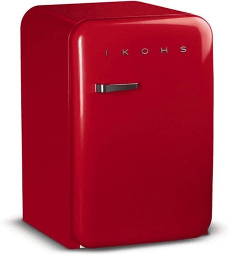 IKOHS Frigorífico Minibar IKOHS Retro Fridge 83.5 (Estático - 83.5 cm - 107 L - Rojo) IKOHS Frigorífico Minibar IKOHS Retro Fridge 83.5 (Estático - 83.5 cm - 107 L - Rojo)