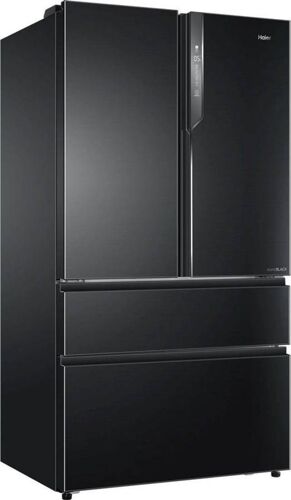 HAIER Frigorífico Americano HAIER HB25FSNAAA (No Frost - 190 cm - 685 L - Negro)