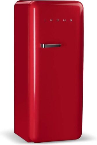 IKOHS Frigorífico 1 puerta IKOHS Retro Fridge 150 (Estático - 152.4 cm - 281 L - Rojo) IKOHS Frigorífico 1 puerta IKOHS Retro Fridge 150 (Estático - 152.4 cm - 281 L - Rojo)