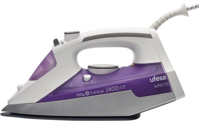 UFESA Plancha de Vapor UFESA PV3111 (Chorro Vapor: 100 g/min - Suela: Cerámica)