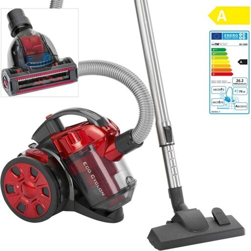 CLATRONIC Aspirador sin Bolsa CLATRONIC BS 1308 P CLATRONIC Aspirador sin Bolsa CLATRONIC BS 1308 P
