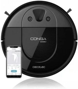 CECOTEC Aspirador Robot CECOTEC Conga 2290 Panoramic (Autonomía: 160 min) CECOTEC Aspirador Robot CECOTEC Conga 2290 Panoramic (Autonomía: 160 min)