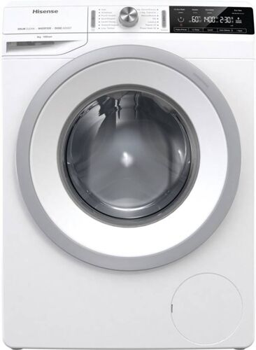 HISENSE Lavadora HISENSE WFGA8014V (8 kg - 1400 rpm - Blanco) HISENSE Lavadora HISENSE WFGA8014V (8 kg - 1400 rpm - Blanco)