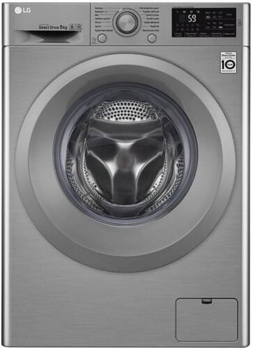 LG Lavadora LG F4J5TN7S (8 kg - 1400 rpm - Inox) LG Lavadora LG F4J5TN7S (8 kg - 1400 rpm - Inox)