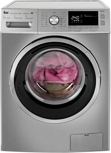 TEKA Lavadora TEKA TKD 1270 (7 kg - 1200 rpm - Inox) TEKA Lavadora TEKA TKD 1270 (7 kg - 1200 rpm - Inox)