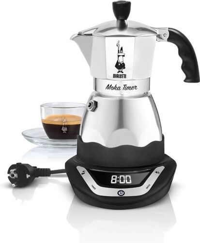 BIALETTI Cafetera Eléctrica BIALETTI Moka Timer BIALETTI Cafetera Eléctrica BIALETTI Moka Timer