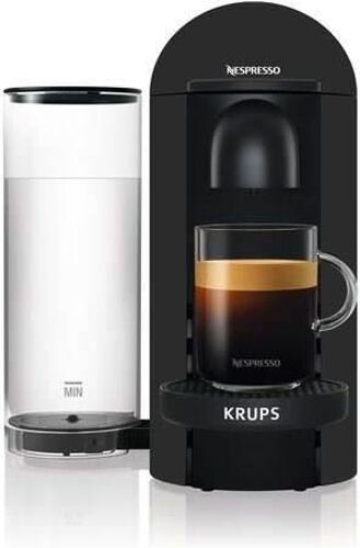 Krups Cafeteras de Cápsulas KRUPS Nespresso Vertuo Plus YY3922FD Negro Krups Cafeteras de Cápsulas KRUPS Nespresso Vertuo Plus YY3922FD Negro