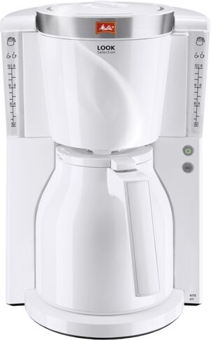 Melitta Cafetera de Goteo MELITTA Look IV Therm Selection Blanco Melitta Cafetera de Goteo MELITTA Look IV Therm Selection Blanco