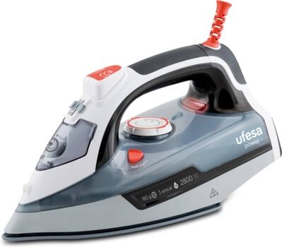 UFESA Plancha de Vapor UFESA PV3285 Power (Chorro de vapor 180 g/min - Base Cerámica) UFESA Plancha de Vapor UFESA PV3285 Power (Chorro de vapor 180 g/min - Base Cerámica)