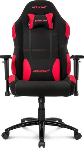 AKRACING Silla Gaming AKRACING EX-Wide (Hasta 150 kg - Elevador a Gas Clase 4 - Rojo)