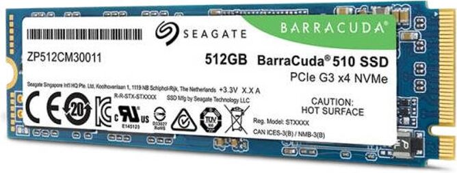 Seagate Disco SSD Interno SEAGATE 510 (512 GB - M.2 PCI-Express - 3400 MB/s) Seagate Disco SSD Interno SEAGATE 510 (512 GB - M.2 PCI-Express - 3400 MB/s)