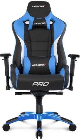 AKRACING Silla Gaming AKRACING Pro (Hasta 150 kg - Elevador a Gas Clase 4 - Azul) AKRACING Silla Gaming AKRACING Pro (Hasta 150 kg - Elevador a Gas Clase 4 - Azul)