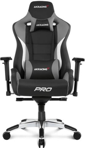 AKRACING Silla Gaming AKRACING Pro (Hasta 150 kg - Elevador a Gas Clase 4 - Gris) AKRACING Silla Gaming AKRACING Pro (Hasta 150 kg - Elevador a Gas Clase 4 - Gris)