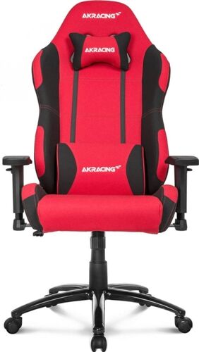 AKRACING Silla Gaming AKRACING EX-Wide (Hasta 150 kg - Elevador a Gas Clase 4 - Rojo)