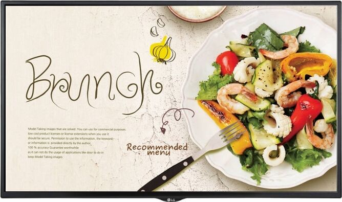 LG Pantalla de Señalización LG 55SM5KE (55'' - Full HD) LG Pantalla de Señalización LG 55SM5KE (55'' - Full HD)