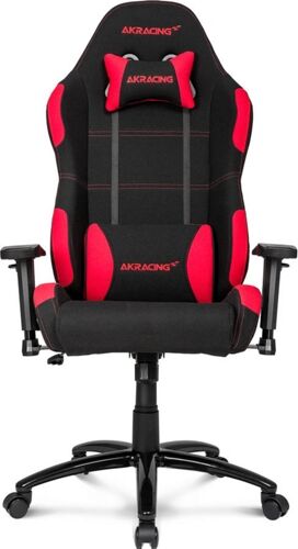 AKRACING Silla Gaming AKRACING EX (Hasta 150 kg - Elevador a Gas Clase 4 - Rojo)