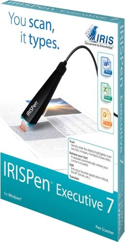 IRIS Escáner I.R.I.S. IRISPen Executive 7 IRIS Escáner I.R.I.S. IRISPen Executive 7