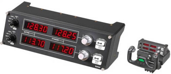 Logitech Simulador de Vuelo LOGITECH Pro Flight Radio Panel (Multiplataforma - Negro) Logitech Simulador de Vuelo LOGITECH Pro Flight Radio Panel (Multiplataforma - Negro)
