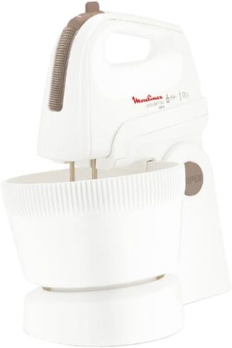 MOULINEX Amasadora MOULINEX HM615110 (5 velocidades - 500 W - Bol: 3.3 L) MOULINEX Amasadora MOULINEX HM615110 (5 velocidades - 500 W - Bol: 3.3 L)