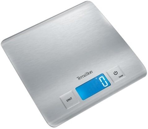 TERRAILLON Báscula de Cocina TERRAILLON KEM21038SS (Capacidad: 5 kg - Precisión: 1 g) TERRAILLON Báscula de Cocina TERRAILLON KEM21038SS (Capacidad: 5 kg - Precisión: 1 g)