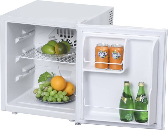 HOMCOM Frigorífico Mini Bar HOMCOM 800-061WT Blanco (43 x 48 x 51 cm) HOMCOM Frigorífico Mini Bar HOMCOM 800-061WT Blanco (43 x 48 x 51 cm)